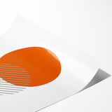 Bohemian Wall Art | Minimalist Boho Chic Geometric Abstract Canvas Print