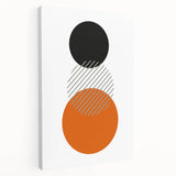 Bohemian Wall Art | Minimalist Boho Chic Geometric Abstract Canvas Print