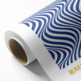 Bohemian Wall Art | Bauhaus 1919 Optical Wave Boho Chic Canvas Print