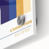 Bohemian Wall Art | Bauhaus Exhibition 1923 Retro Boho Canvas Print