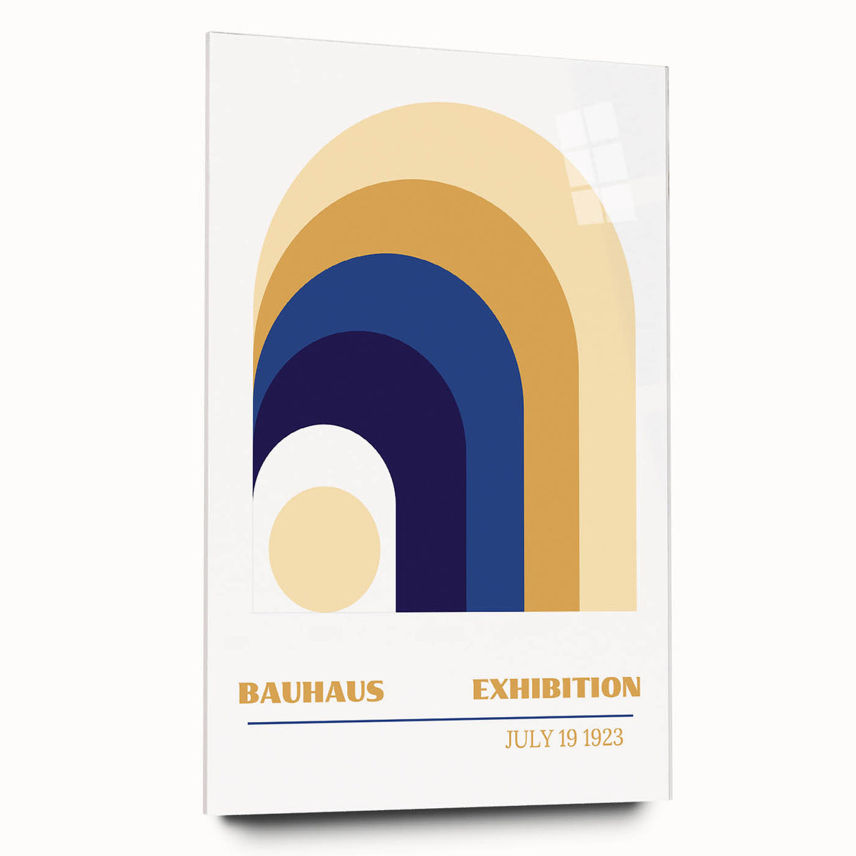 Bohemian Wall Art | Bauhaus Exhibition 1923 Retro Boho Canvas Print