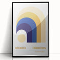 Bohemian Wall Art | Bauhaus Exhibition 1923 Retro Boho Canvas Print