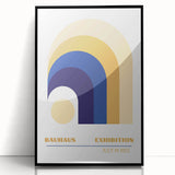 Bohemian Wall Art | Bauhaus Exhibition 1923 Retro Boho Canvas Print