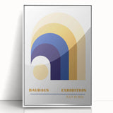 Bohemian Wall Art | Bauhaus Exhibition 1923 Retro Boho Canvas Print