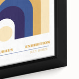 Bohemian Wall Art | Bauhaus Exhibition 1923 Retro Boho Canvas Print