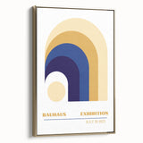 Bohemian Wall Art | Bauhaus Exhibition 1923 Retro Boho Canvas Print