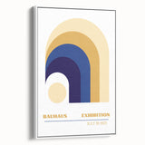 Bohemian Wall Art | Bauhaus Exhibition 1923 Retro Boho Canvas Print