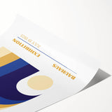 Bohemian Wall Art | Bauhaus Exhibition 1923 Retro Boho Canvas Print