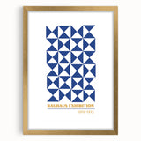 Bohemian Wall Art | Bauhaus 1919-1923 Geometric Boho Canvas Print