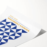 Bohemian Wall Art | Bauhaus 1919-1923 Geometric Boho Canvas Print