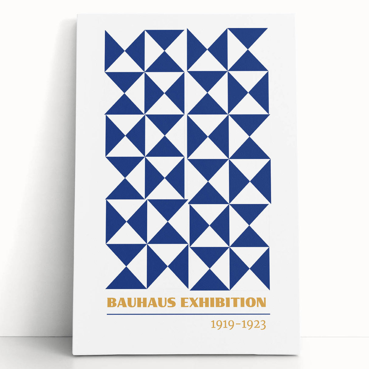 Bohemian Wall Art | Bauhaus 1919-1923 Geometric Boho Canvas Print