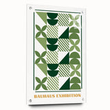 Bohemian Wall Art | Geometric Bauhaus Exhibition Print | Boho Decor Canvas