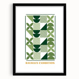Bohemian Wall Art | Geometric Bauhaus Exhibition Print | Boho Decor Canvas