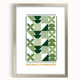 Bohemian Wall Art | Geometric Bauhaus Exhibition Print | Boho Decor Canvas