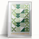 Bohemian Wall Art | Geometric Bauhaus Exhibition Print | Boho Decor Canvas