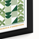 Bohemian Wall Art | Geometric Bauhaus Exhibition Print | Boho Decor Canvas