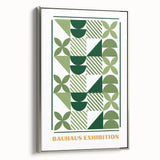 Bohemian Wall Art | Geometric Bauhaus Exhibition Print | Boho Decor Canvas