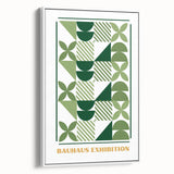 Bohemian Wall Art | Geometric Bauhaus Exhibition Print | Boho Decor Canvas