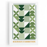 Bohemian Wall Art | Geometric Bauhaus Exhibition Print | Boho Decor Canvas