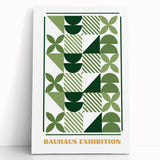 Bohemian Wall Art | Geometric Bauhaus Exhibition Print | Boho Decor Canvas