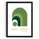 Bohemian Wall Art | Bauhaus July 1923 Exhibition Print | Boho Decor Canvas