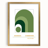 Bohemian Wall Art | Bauhaus July 1923 Exhibition Print | Boho Decor Canvas