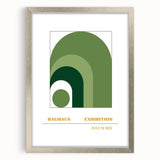 Bohemian Wall Art | Bauhaus July 1923 Exhibition Print | Boho Decor Canvas