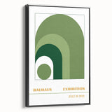 Bohemian Wall Art | Bauhaus July 1923 Exhibition Print | Boho Decor Canvas