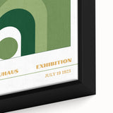 Bohemian Wall Art | Bauhaus July 1923 Exhibition Print | Boho Decor Canvas