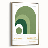 Bohemian Wall Art | Bauhaus July 1923 Exhibition Print | Boho Decor Canvas