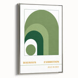 Bohemian Wall Art | Bauhaus July 1923 Exhibition Print | Boho Decor Canvas