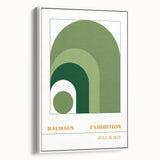 Bohemian Wall Art | Bauhaus July 1923 Exhibition Print | Boho Decor Canvas