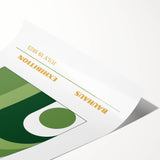 Bohemian Wall Art | Bauhaus July 1923 Exhibition Print | Boho Decor Canvas