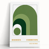 Bohemian Wall Art | Bauhaus July 1923 Exhibition Print | Boho Decor Canvas