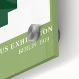 Bohemian Wall Art | Bauhaus Berlin 1919 Exhibition Print | Boho Decor Canvas