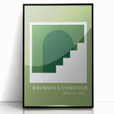 Bohemian Wall Art | Bauhaus Berlin 1919 Exhibition Print | Boho Decor Canvas