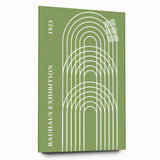 Bohemian Wall Art | Bauhaus Exhibition 1923 Arches Print | Boho Decor Canvas