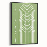 Bohemian Wall Art | Bauhaus Exhibition 1923 Arches Print | Boho Decor Canvas