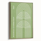 Bohemian Wall Art | Bauhaus Exhibition 1923 Arches Print | Boho Decor Canvas