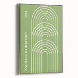 Bohemian Wall Art | Bauhaus Exhibition 1923 Arches Print | Boho Decor Canvas