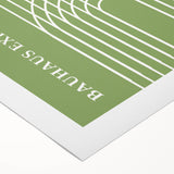 Bohemian Wall Art | Bauhaus Exhibition 1923 Arches Print | Boho Decor Canvas