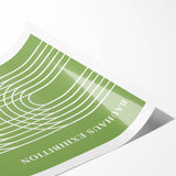 Bohemian Wall Art | Bauhaus Exhibition 1923 Arches Print | Boho Decor Canvas