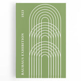 Bohemian Wall Art | Bauhaus Exhibition 1923 Arches Print | Boho Decor Canvas