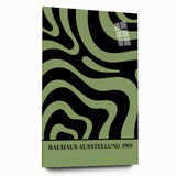 Bohemian Wall Art | Bauhaus 1919 Abstract Print | Boho Decor Canvas