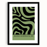 Bohemian Wall Art | Bauhaus 1919 Abstract Print | Boho Decor Canvas
