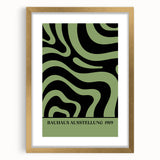 Bohemian Wall Art | Bauhaus 1919 Abstract Print | Boho Decor Canvas