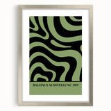 Bohemian Wall Art | Bauhaus 1919 Abstract Print | Boho Decor Canvas