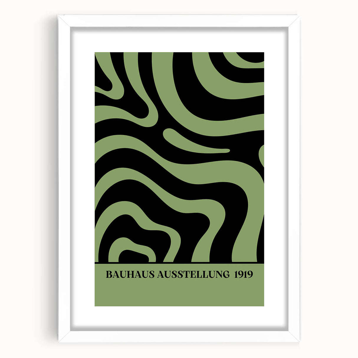 Bohemian Wall Art | Bauhaus 1919 Abstract Print | Boho Decor Canvas