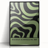 Bohemian Wall Art | Bauhaus 1919 Abstract Print | Boho Decor Canvas