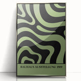 Bohemian Wall Art | Bauhaus 1919 Abstract Print | Boho Decor Canvas